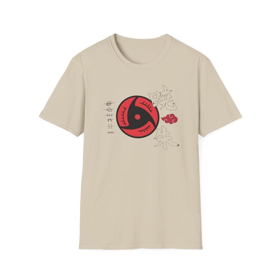 Naruto Akatsuki Symbols Unisex Softstyle T-Shirt