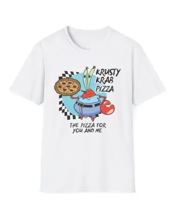 Spongebob The Krusty Krab Pizza Unisex Softstyle T-Shirt