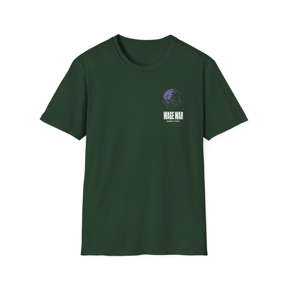 Wage War Barbed Wire Globe Unisex Softstyle T-Shirt