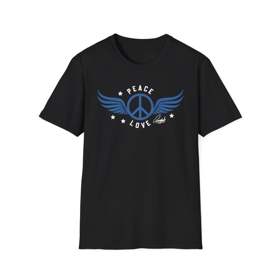 Ringo Starr Peace Love Unisex Softstyle T-Shirt