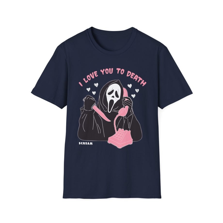 Ghostface Love You To Death Unisex Softstyle T-Shirt