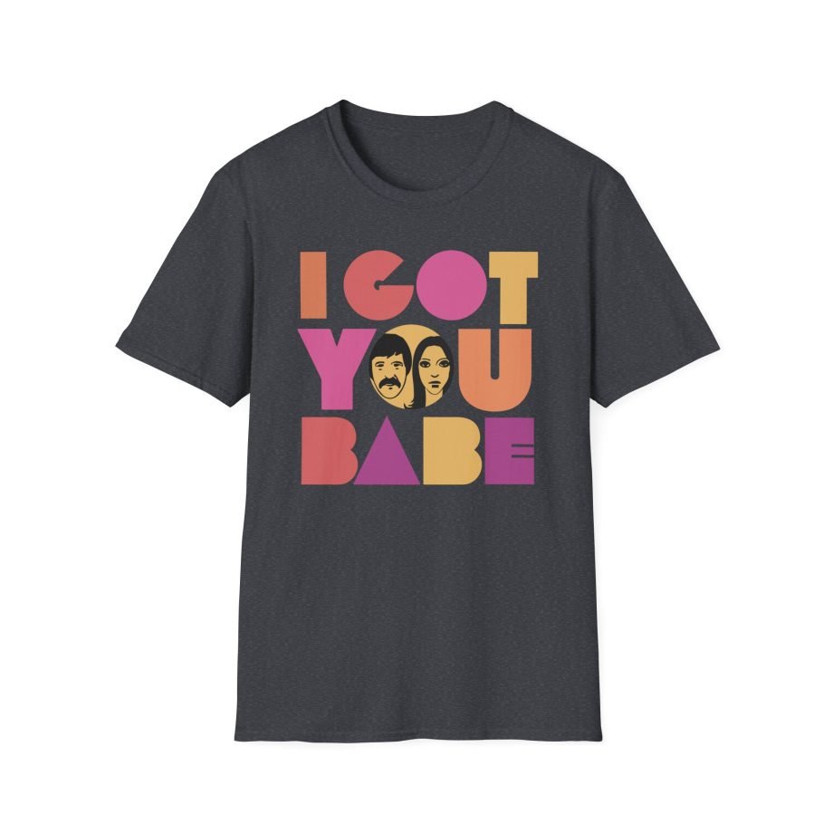 Sonny & Cher I Got You Babe Unisex Softstyle T-Shirt