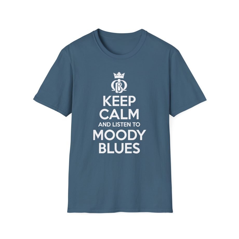 The Moody Blues Keep Calm and Listen Unisex Softstyle T-Shirt