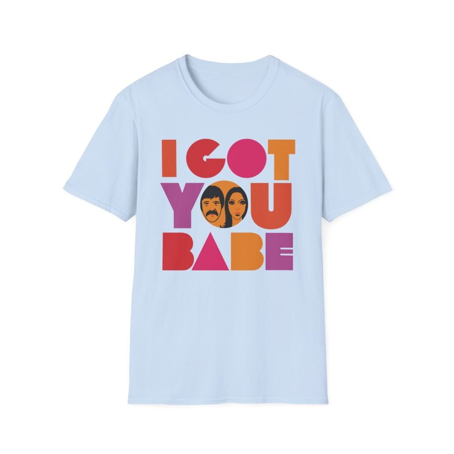 Sonny and Cher I Got You Babe Unisex Softstyle T-Shirt