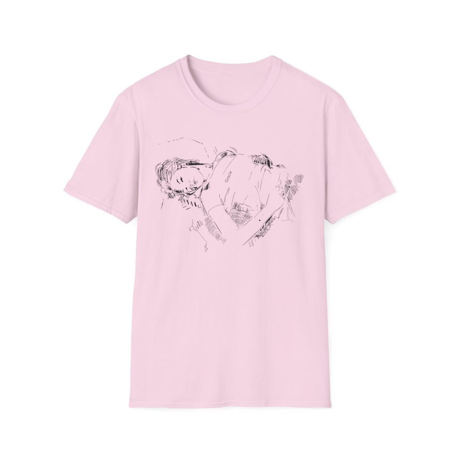 Gracie Abrams Portrait Sketch Unisex Softstyle T-Shirt