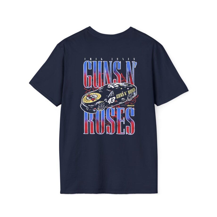 Guns N Roses x Legacy Motor Club Erik Jones #43 Unisex Softstyle T-Shirt