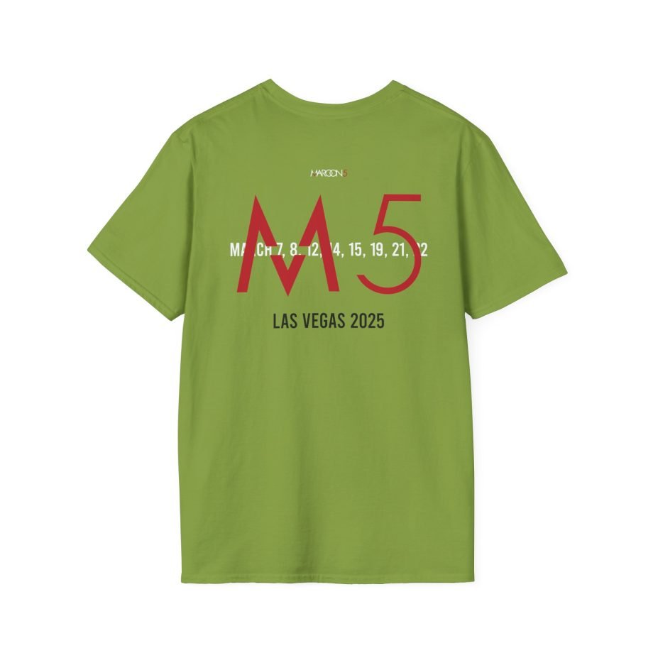Adam Levine M5LV Distressed Unisex Softstyle T-Shirt