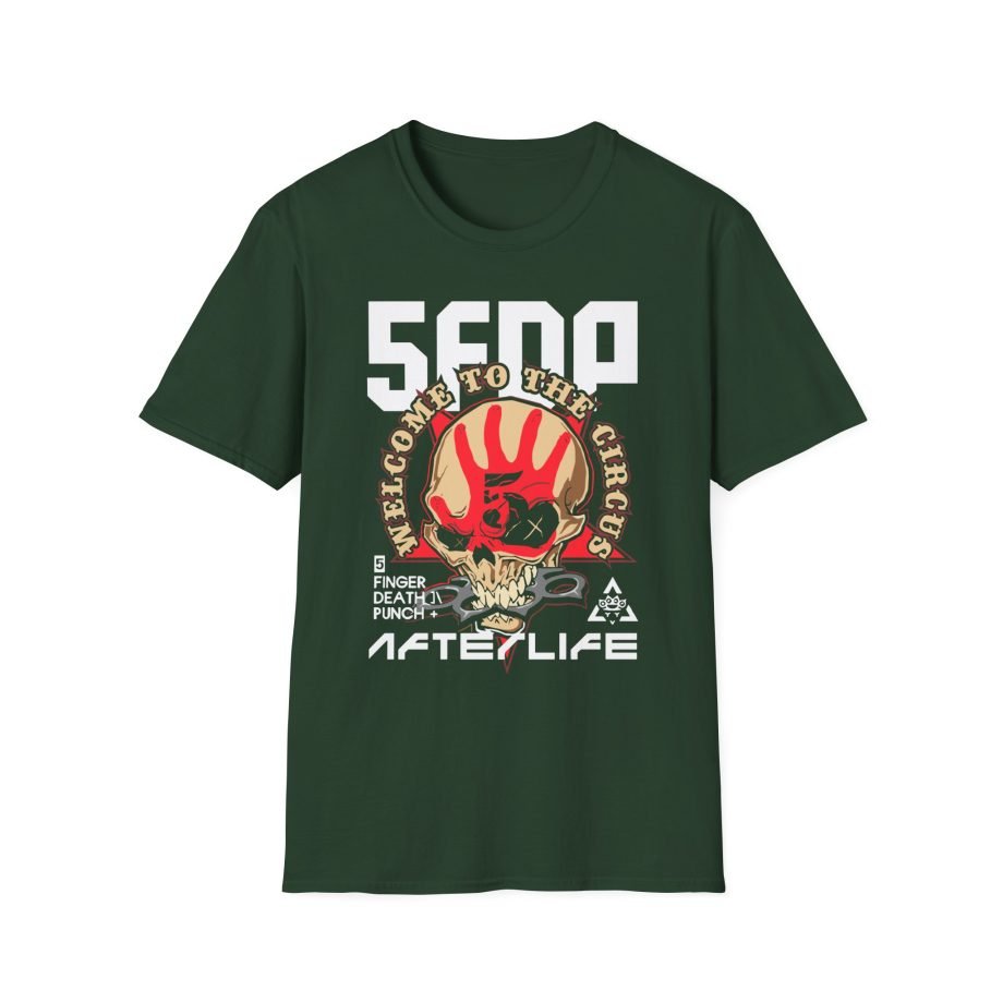 Five Finger Death Punch Welcome to the Circus Unisex Softstyle T-Shirt