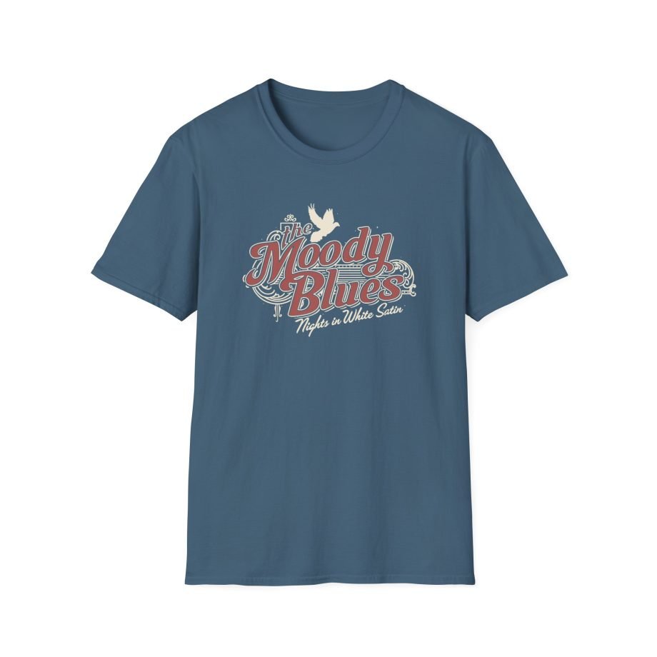 The Moody Blues Nights In White Satin Unisex Softstyle T-Shirt