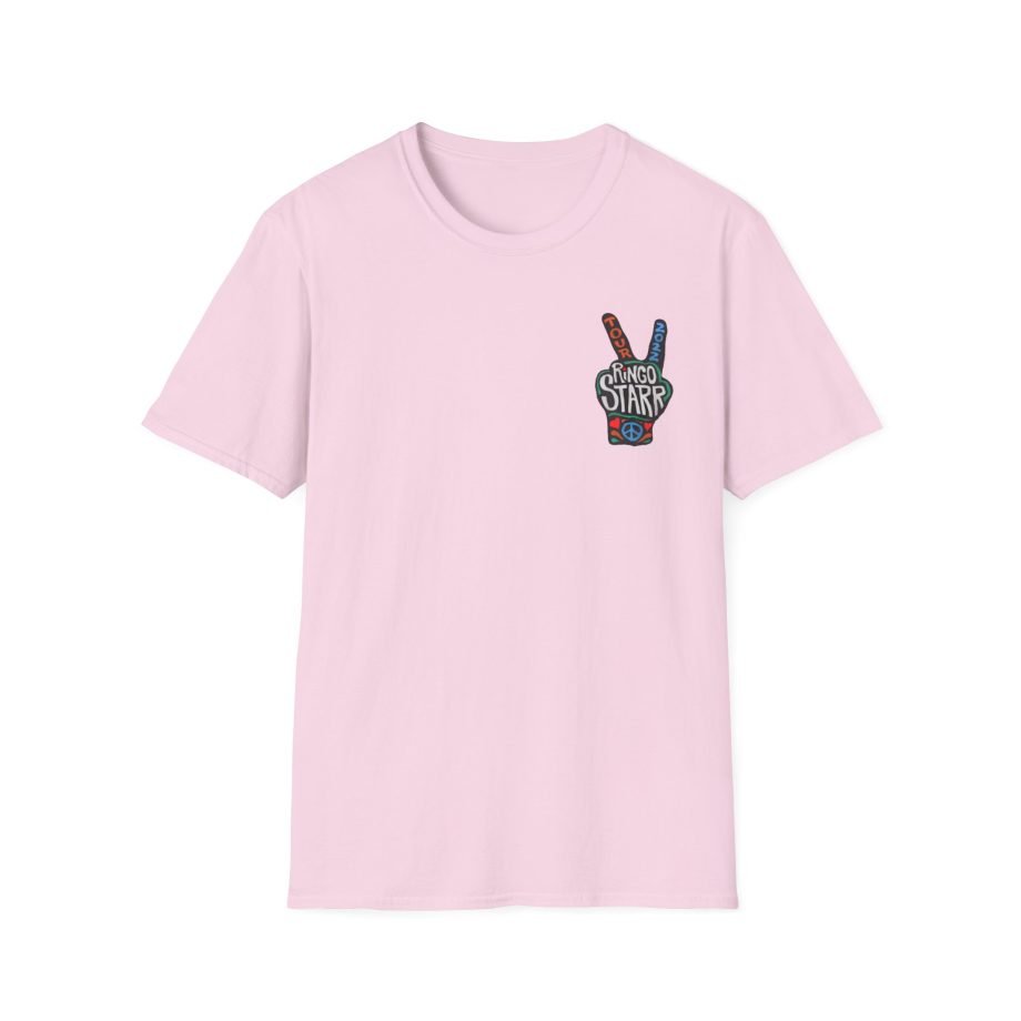 Ringo Starr Peace Illustration Unisex Softstyle T-Shirt