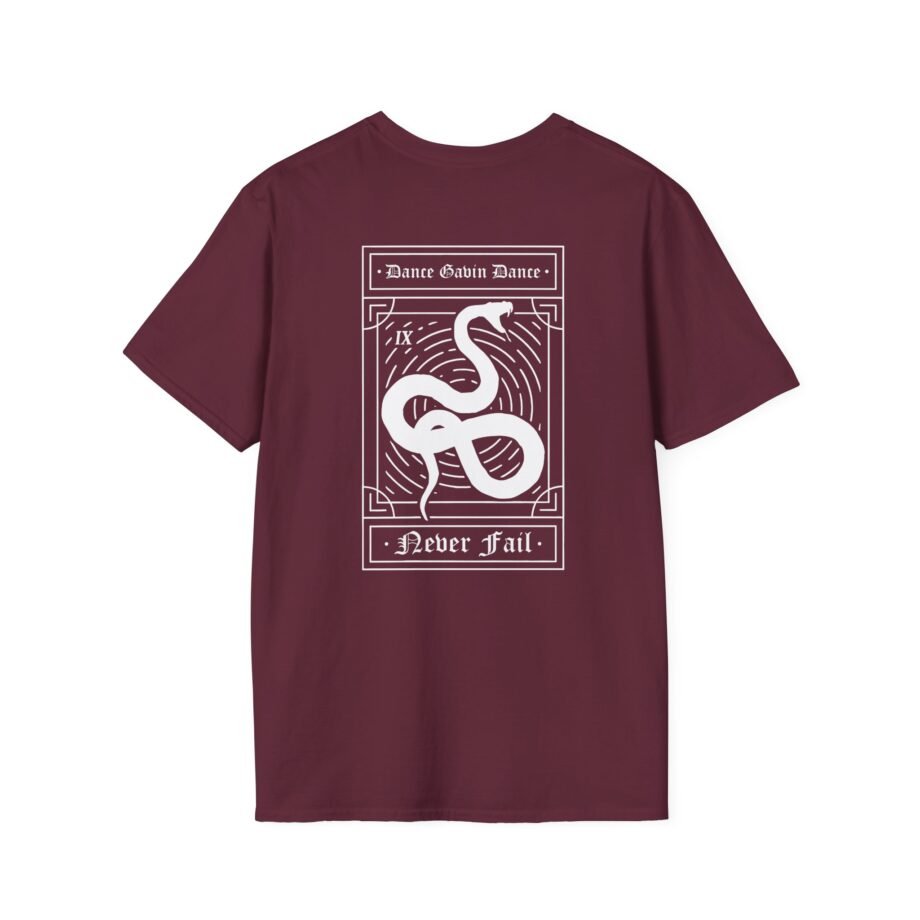Dance Gavin Dance Snake Tarot Unisex Softstyle T-Shirt