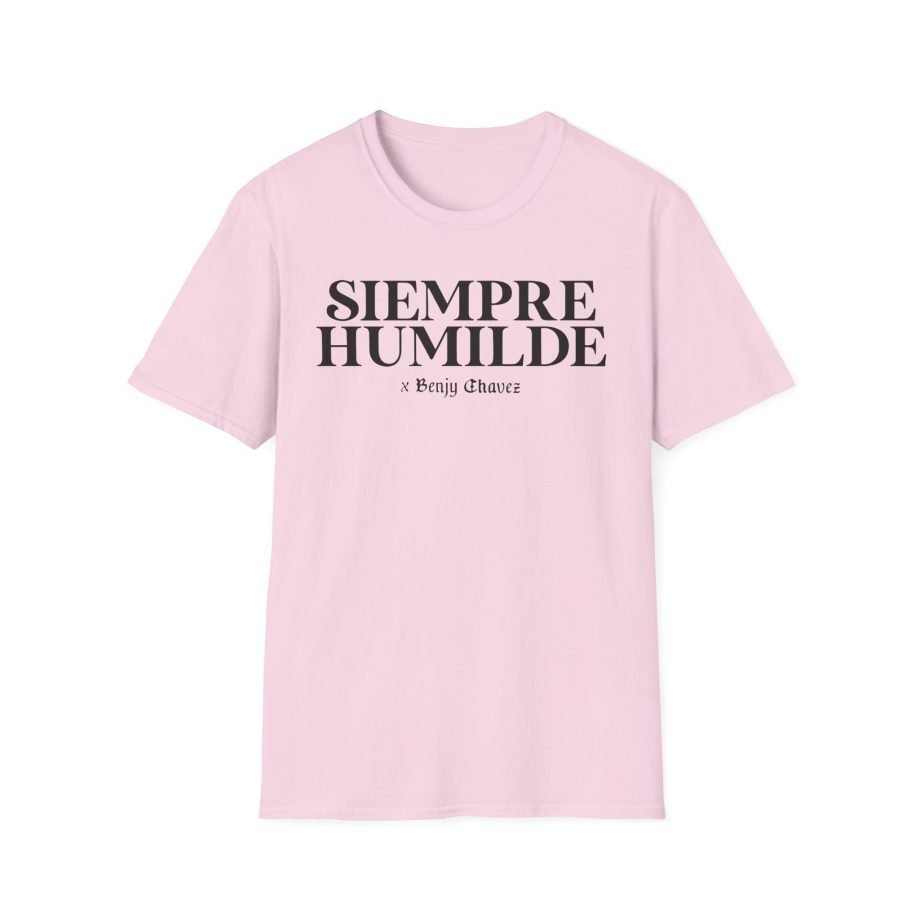 Benjy Chavez Siempre Humilde Unisex Softstyle T-Shirt