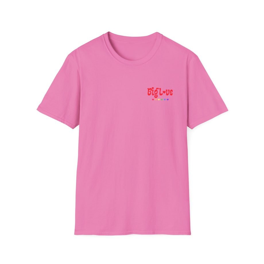 Erin Caldwell Pride BIG LOVE Unisex Softstyle T-Shirt