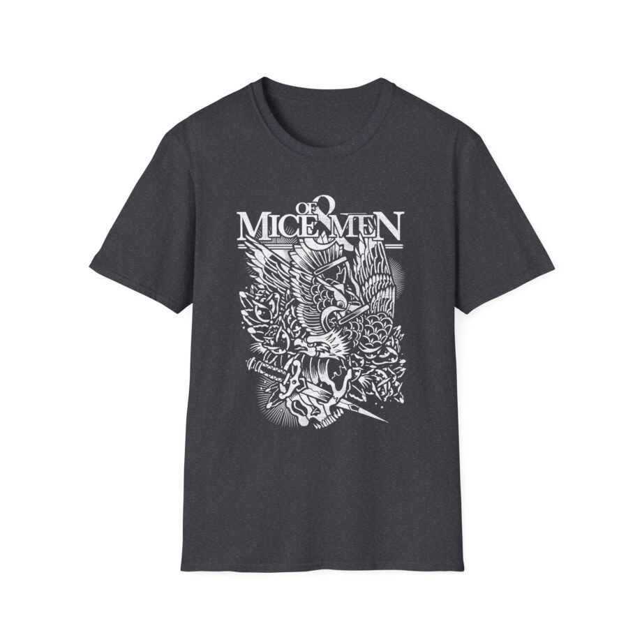 Of Mice and Men Throwback Eagle Unisex Softstyle T-Shirt