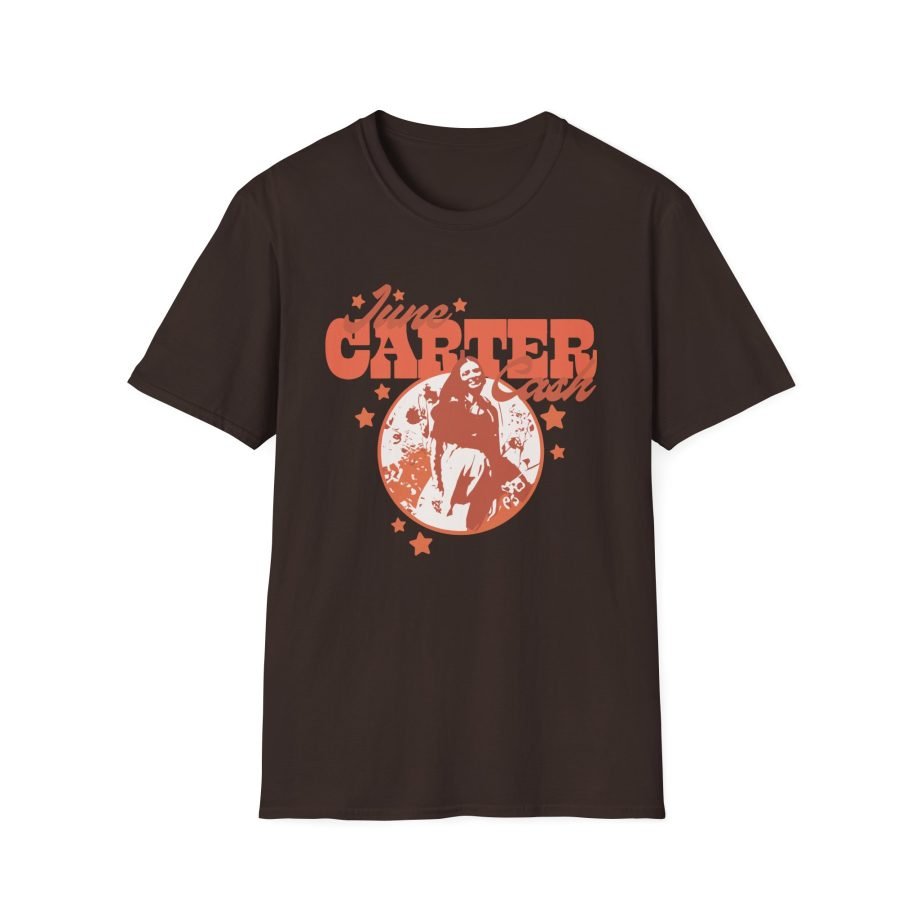 Johnny Cash June Carter Cash Portrait unisex softstyle t-shirt