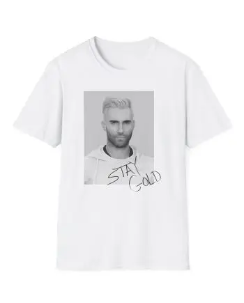 Adam Levine Stay Gold unisex softstyle t-shirt