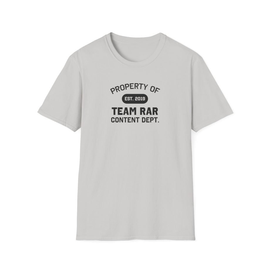 Team Rar Content Dept Unisex Softstyle T-Shirt