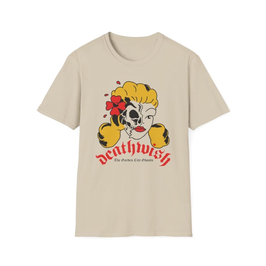Deathwish Lady Death unisex softstyle t-shirt