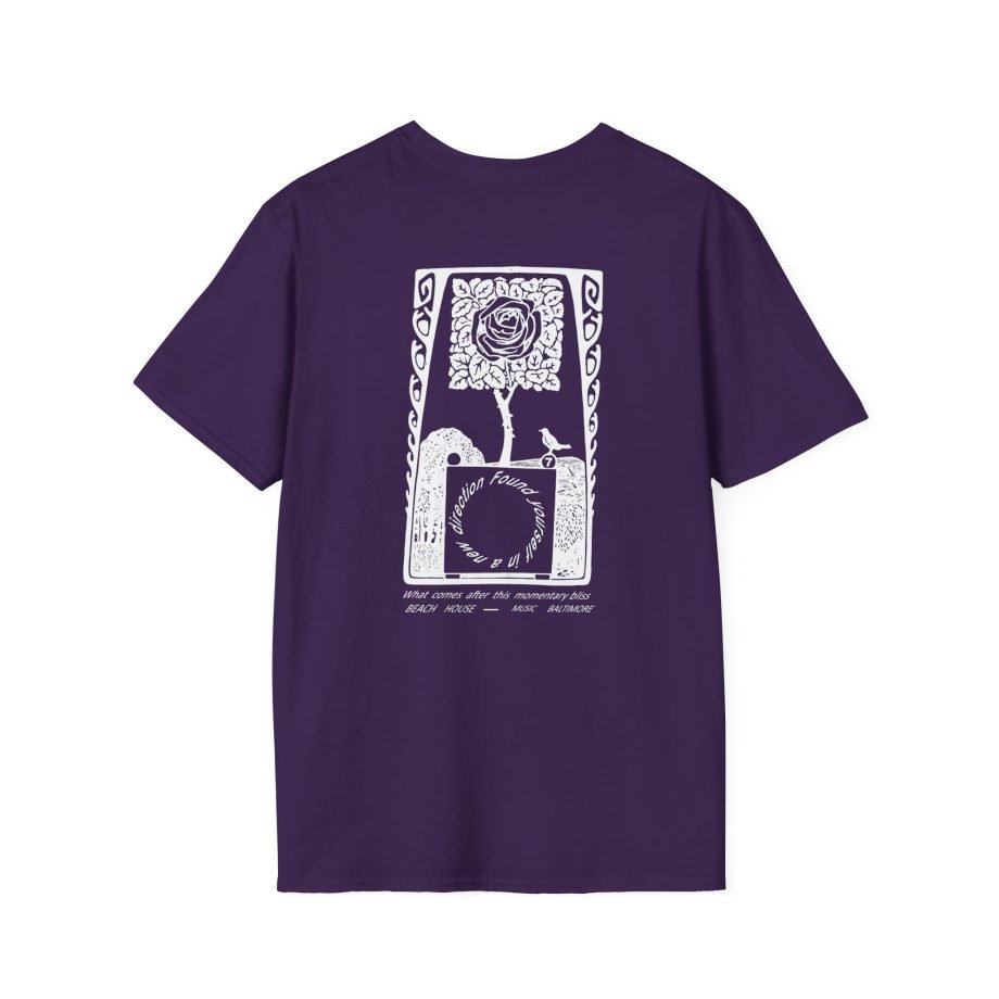 Beach House rose Unisex Softstyle T-Shirt