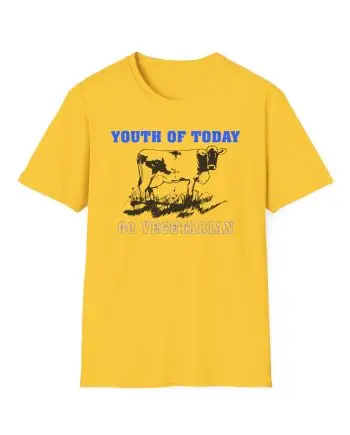 Youth of Today Go Vegetarian Unisex Softstyle T-Shirt