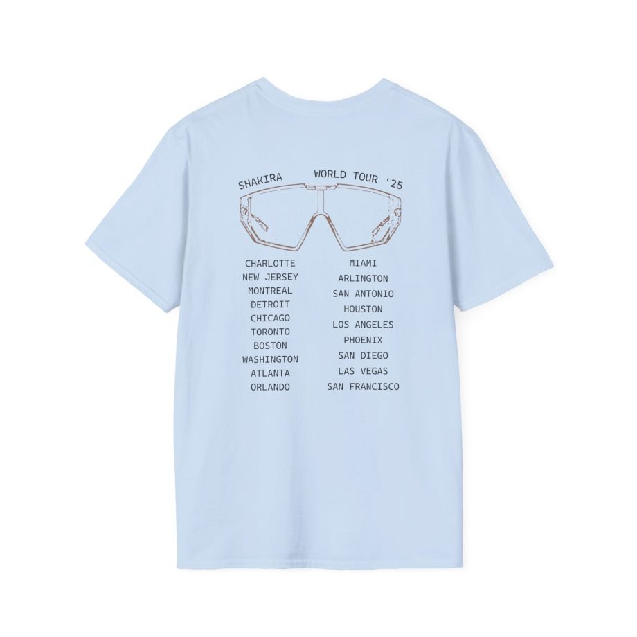 Shakira Sunglasses Unisex Softstyle T-Shirt
