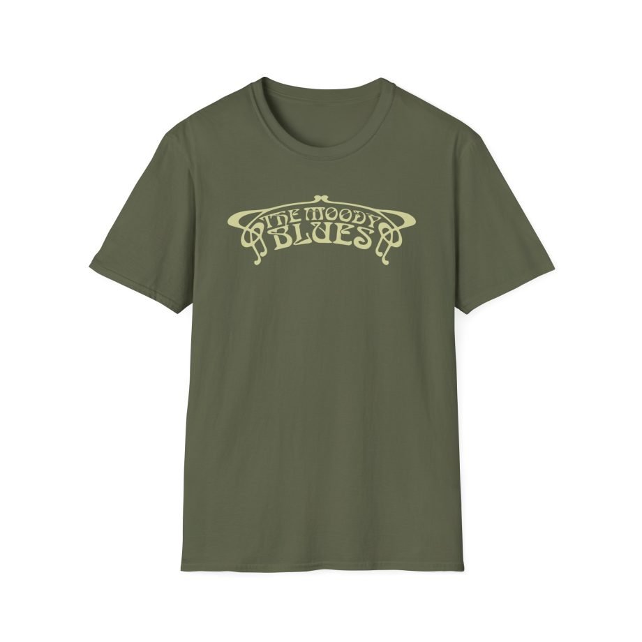 The Moody Blues Distressed Logo Unisex Softstyle T-Shirt