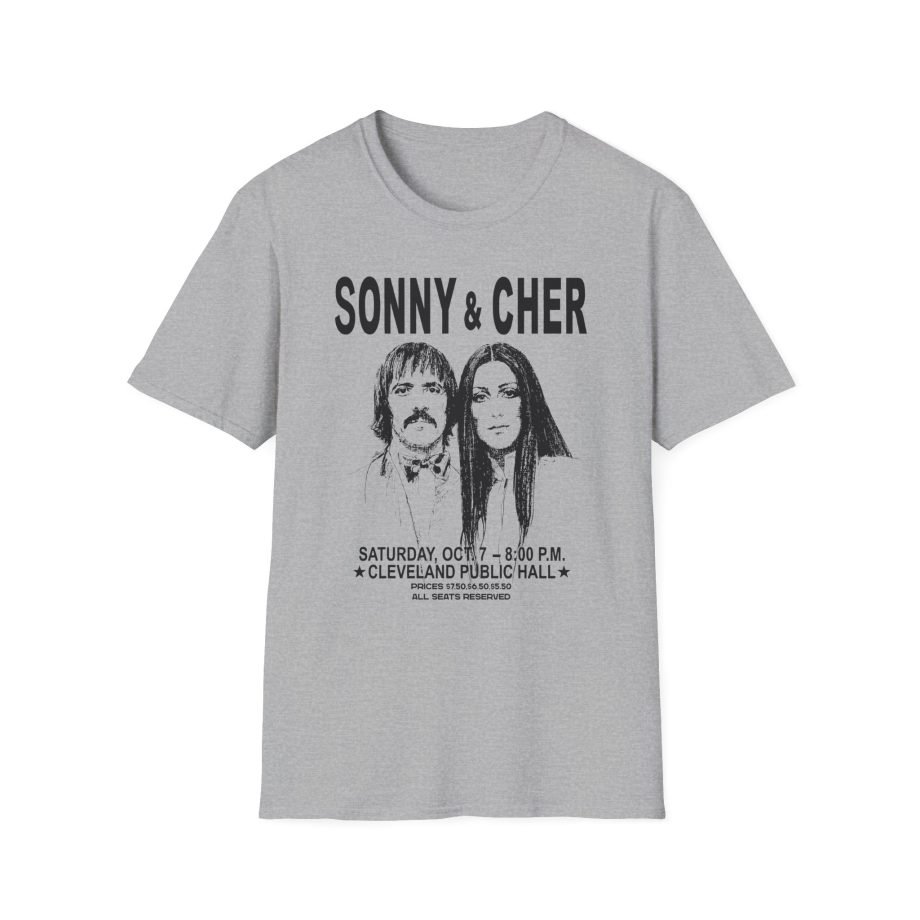 Sonny & Cher Cleveland Unisex Softstyle T-Shirt