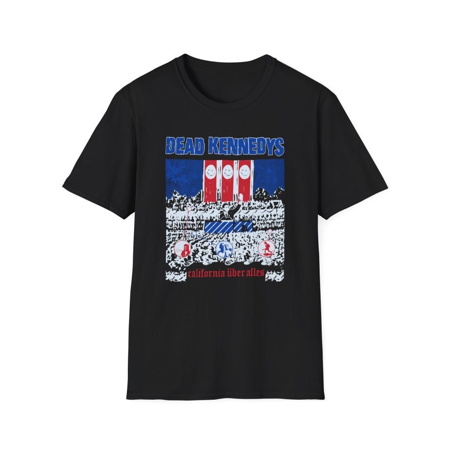 Dead Kennedys California Uber Alles Unisex Softstyle T-Shirt