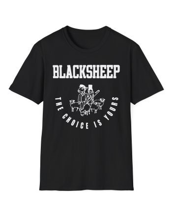 Black Sheep The Choice is Yours Unisex Softstyle T-Shirt