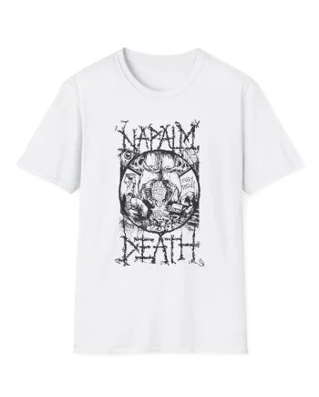 Napalm Death Poverty Unisex Softstyle T-Shirt