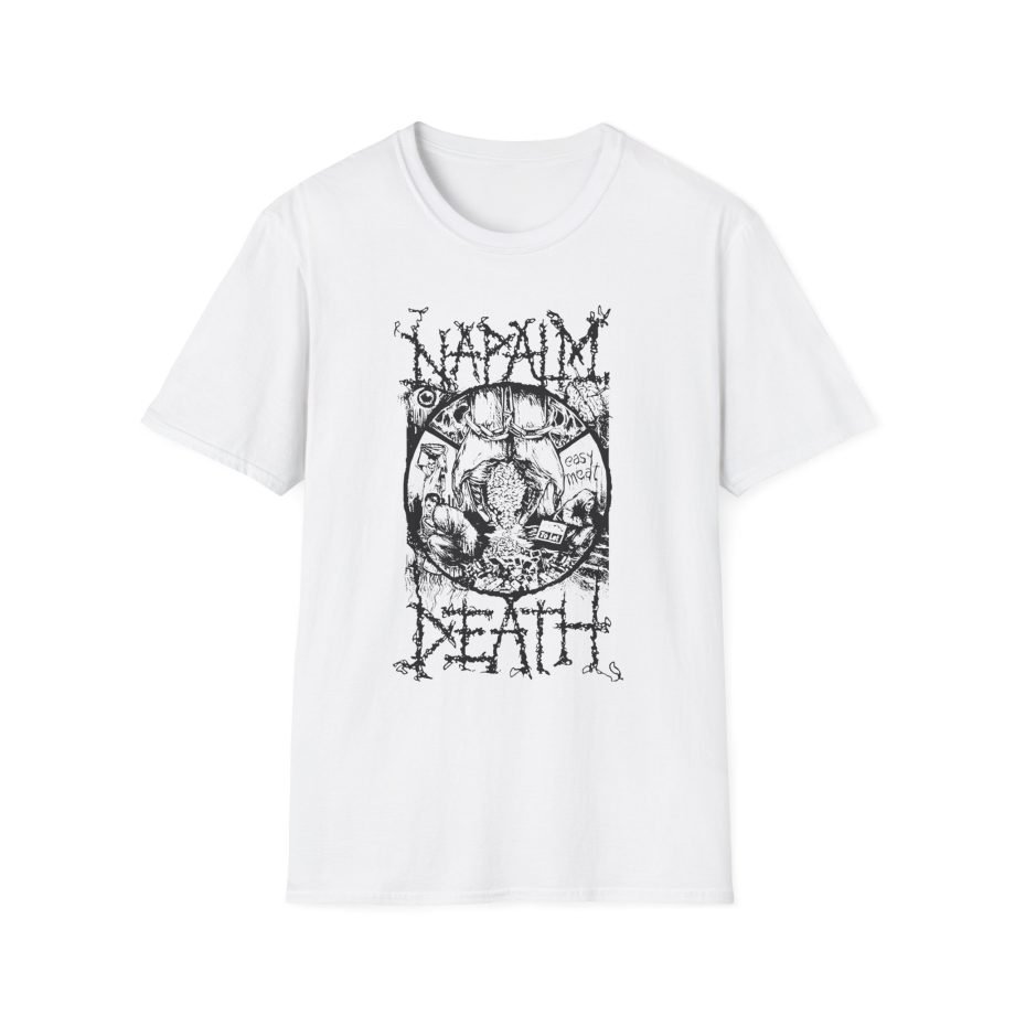 Napalm Death Poverty Unisex Softstyle T-Shirt