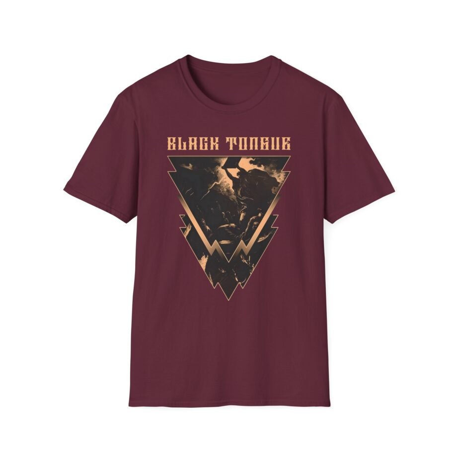 Black Tongue Born Hanged Unisex Softstyle T-Shirt