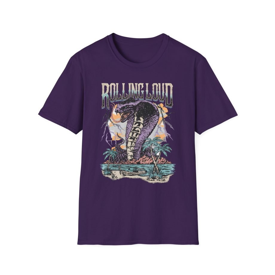 Rolling Loud Strike First Unisex Softstyle T-Shirt