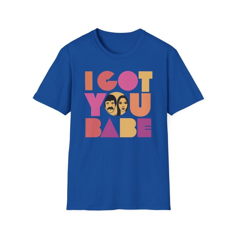 Sonny & Cher I Got You Babe Unisex Softstyle T-Shirt