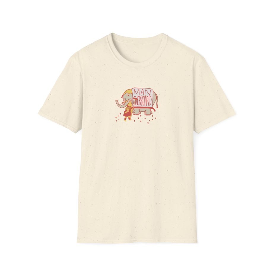 Man Overboard Elephant Unisex Softstyle T-Shirt