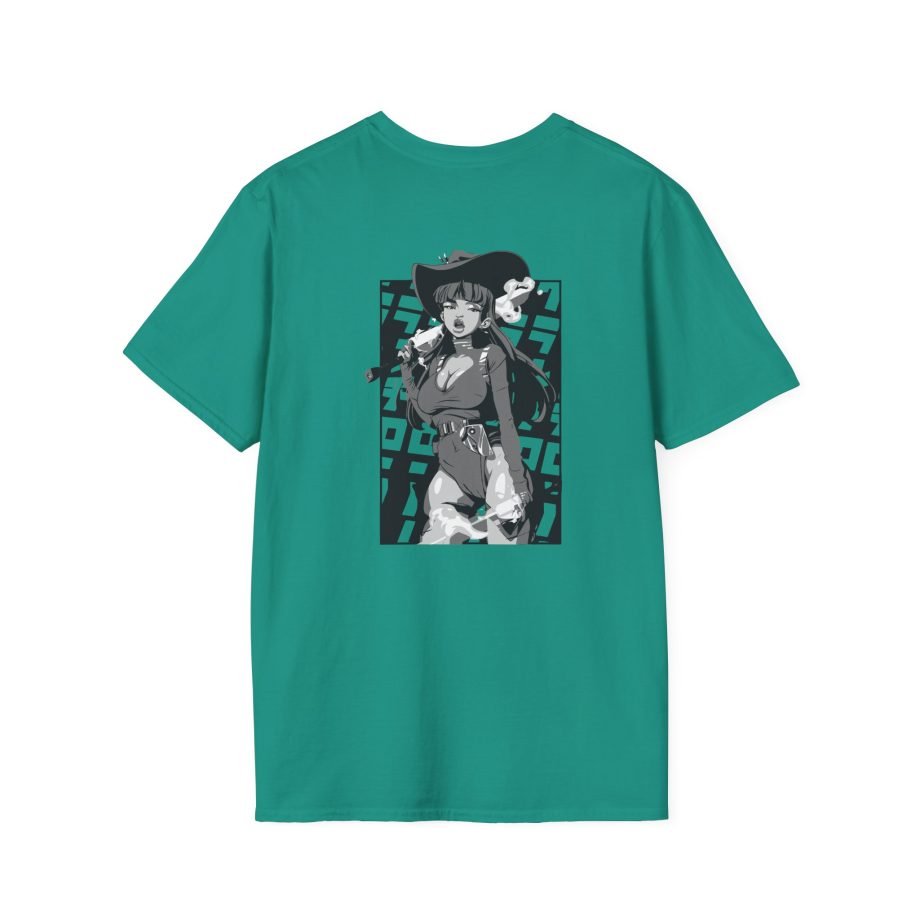 Megan Anime Eyes Unisex Softstyle T-Shirt