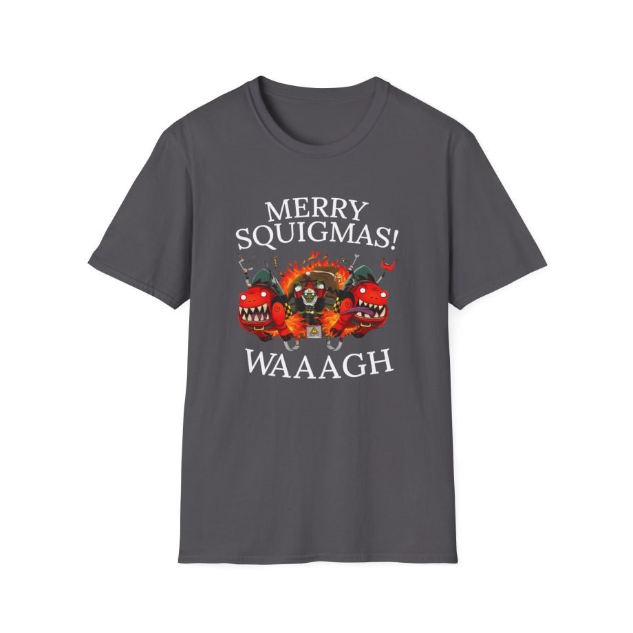 Warhammer Gobbo Merry Squigmas Unisex Softstyle T-Shirt