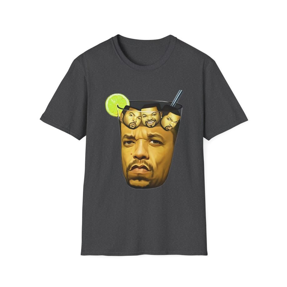 Ice Cube In Iced Tea Unisex Softstyle T-Shirt