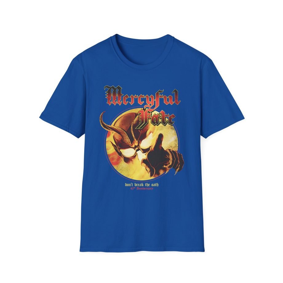 Mercyful Fate Don't Break the Oath 40th Anniversary Unisex Softstyle T-Shirt