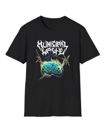 Municipal Waste Brain Reaper Unisex Softstyle T-Shirt