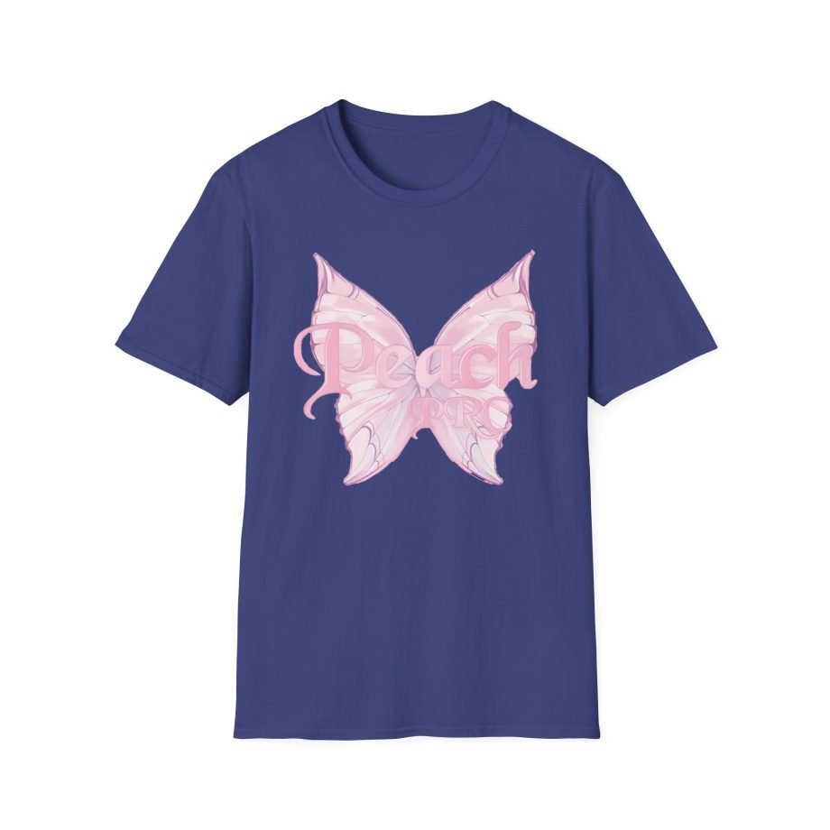 Peach Prc Butterfly Unisex Softstyle T-Shirt