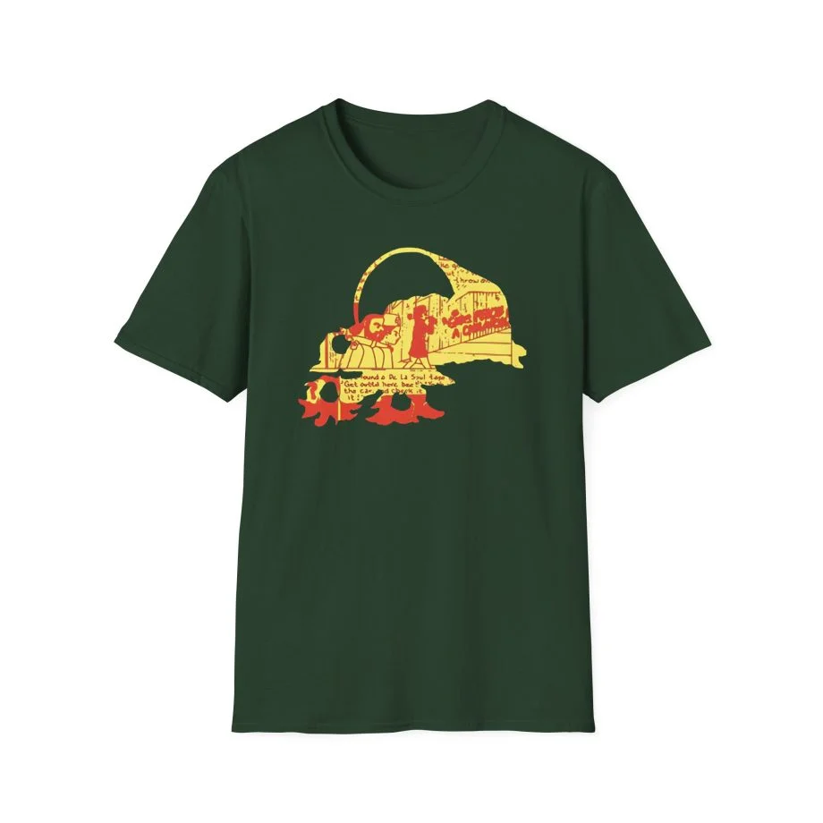 De La Soul Is Dead Collage Unisex Softstyle T-Shirt