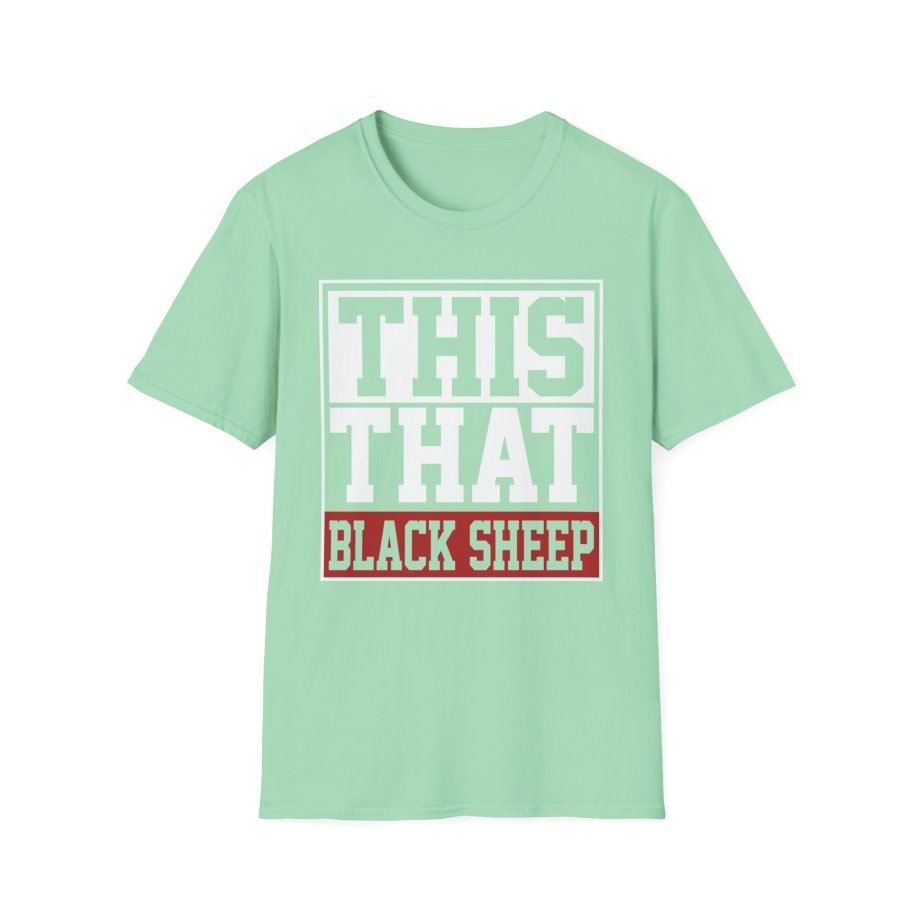 Black Sheep This That Unisex Softstyle T-Shirt