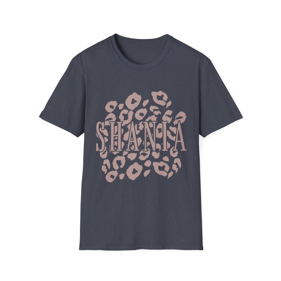 ST Shania Leopard Unisex Softstyle T-Shirt