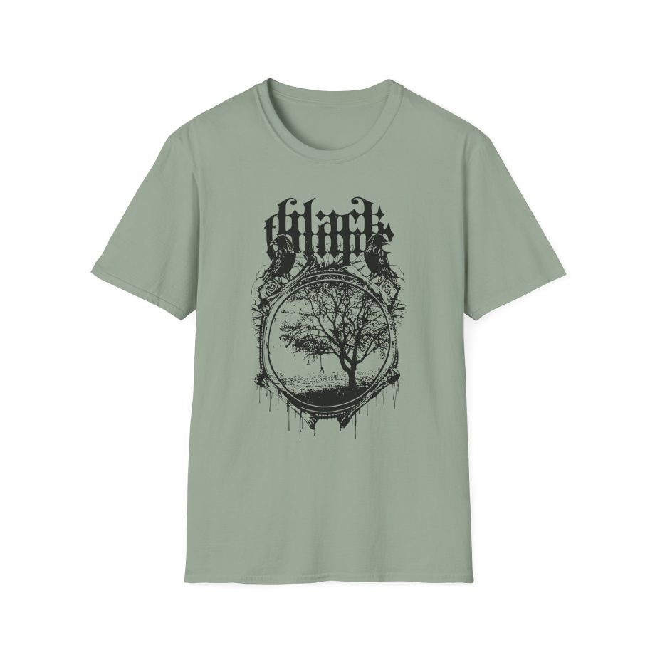 Black Tongue Murder Of Crows Unisex Softstyle T-Shirt