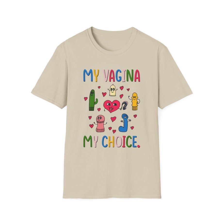 BR My Vagina My Choice Unisex Softstyle T-Shirt