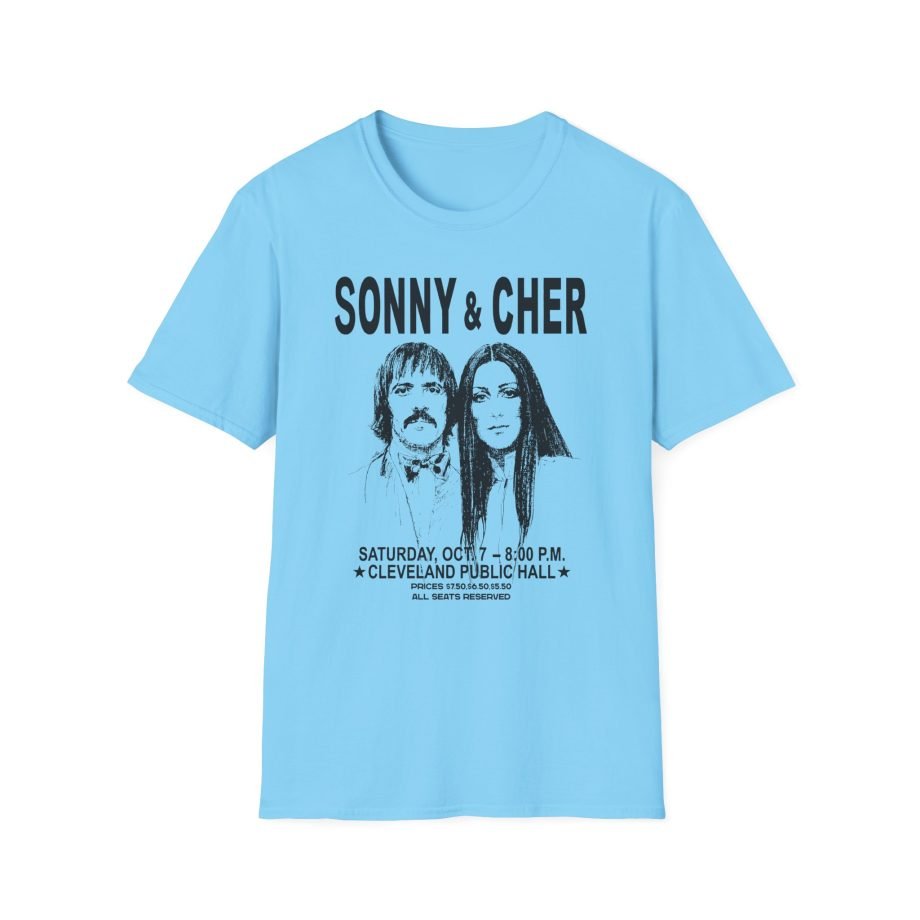 Sonny & Cher Cleveland Unisex Softstyle T-Shirt