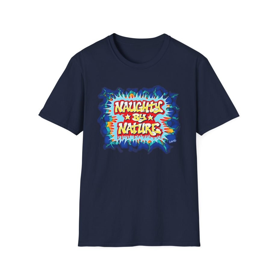 Naughty by Nature Naughty Wildstyle Unisex Softstyle T-Shirt
