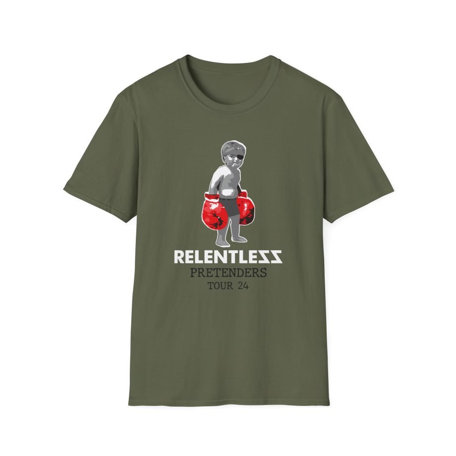 Pretenders Relentless Tour Unisex Softstyle T-Shirt