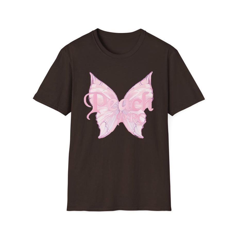 Peach Prc Butterfly Unisex Softstyle T-Shirt